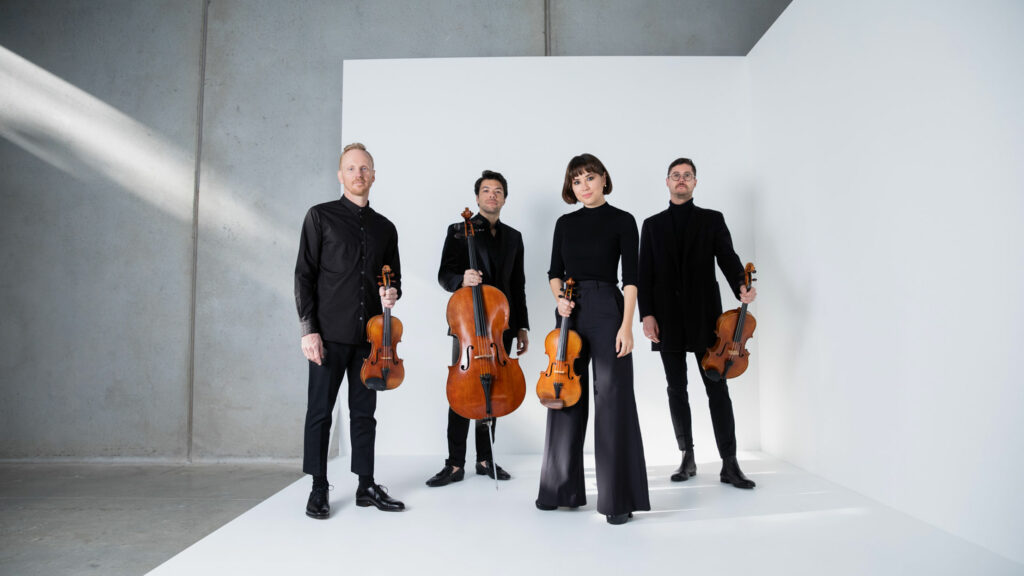 Australian String Quartet 2021 ASQ - photo by Polyphonic Pictures