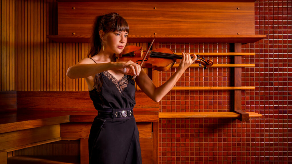 Australian String Quartet violinist Francesca Hiew