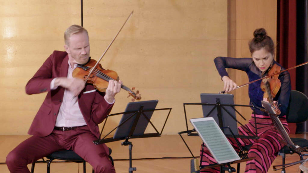 Australian String Quartet performs Felix Mendelssohn String Quartet in F minor Op.80