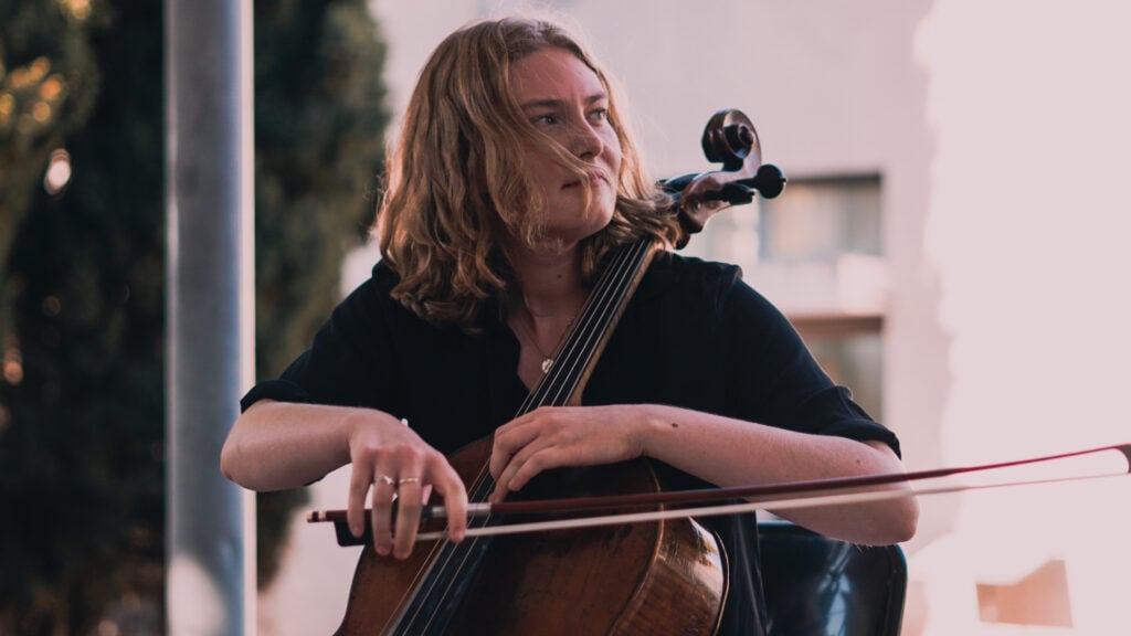 Cellist Charlotte Miles