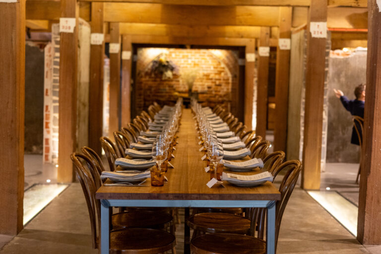 Long table lunch at FINO Seppeltsfield for the Australian String Quartet's Barossa Weekend of Music.